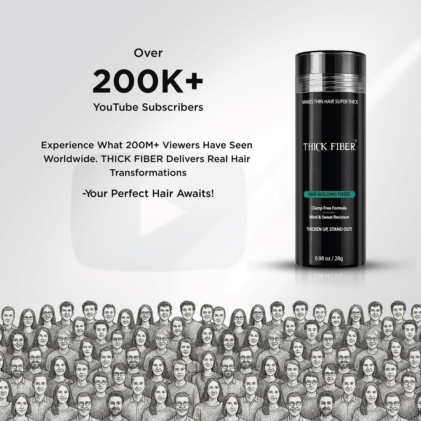 Hair Fibres 56g - Single Bottle