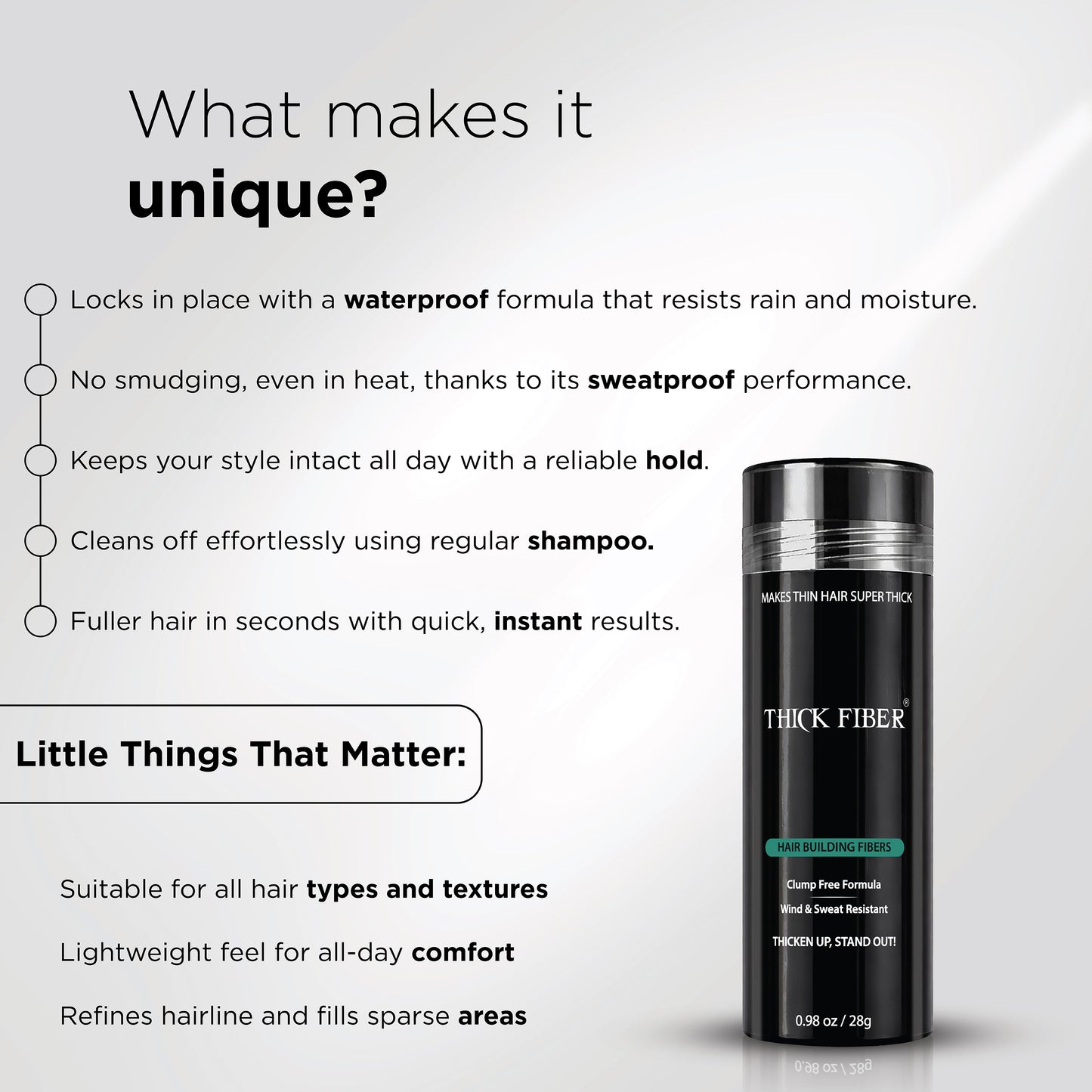 Hair Fibres 25g - Single Bottle